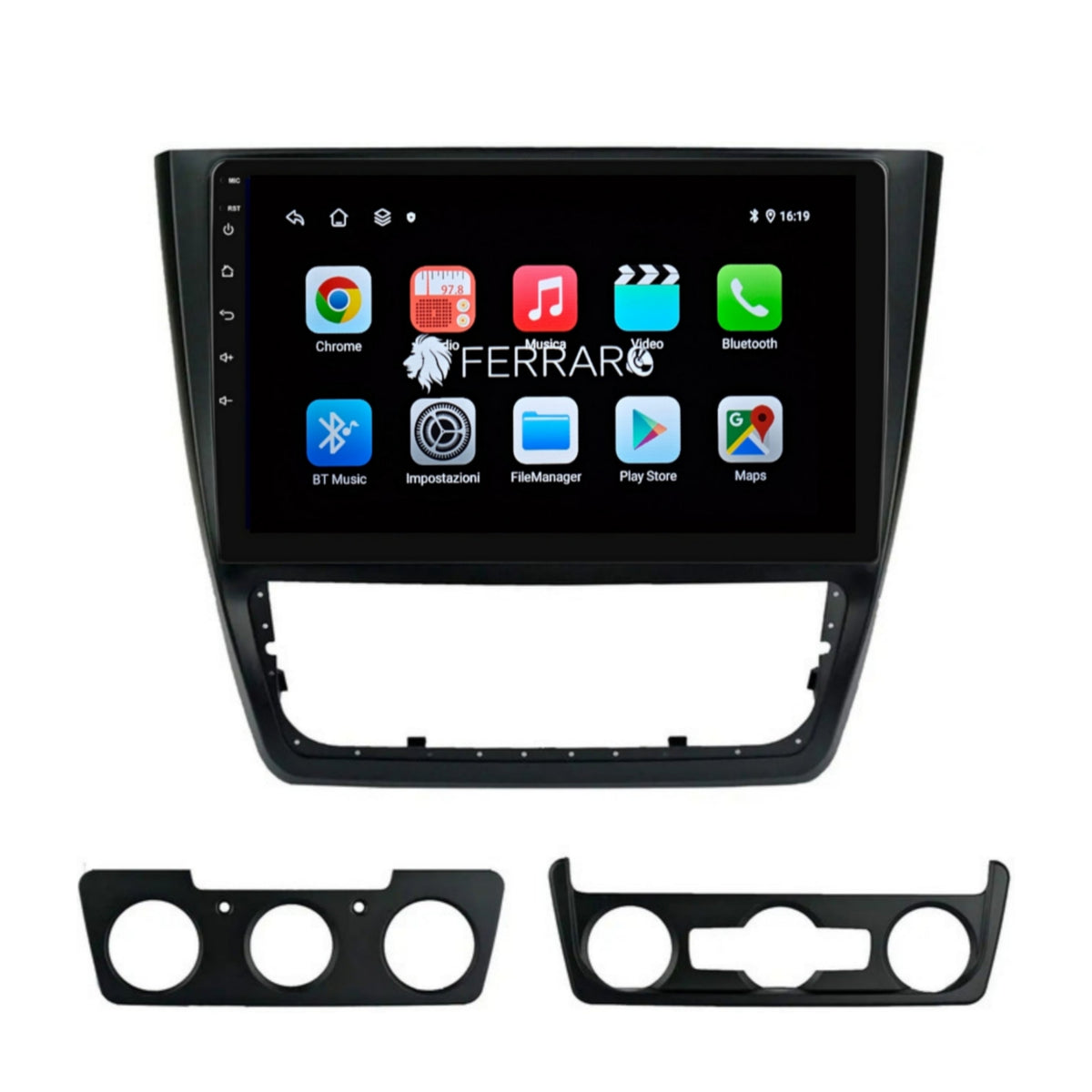 Car radio for Skoda Yeti 10.1" (2009-2017) Android, Bluetooth, CarPlay, Android Auto, 2GB/4GB/8GB RAM