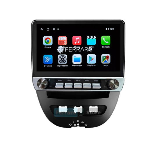 Car radio for Toyota Aygo | Citroen C1 | Peugeot 107 10" | 2005-2014 | Android | Bluetooth | CarPlay | Android Auto | 4/64GB Ram