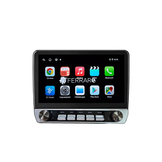 Car stereo for Fiat Qubo 10" Citroen Nemo, Peugeot Bipper (2008-2017) Android, Bluetooth, CarPlay, Android Auto, 4/64GB RAM