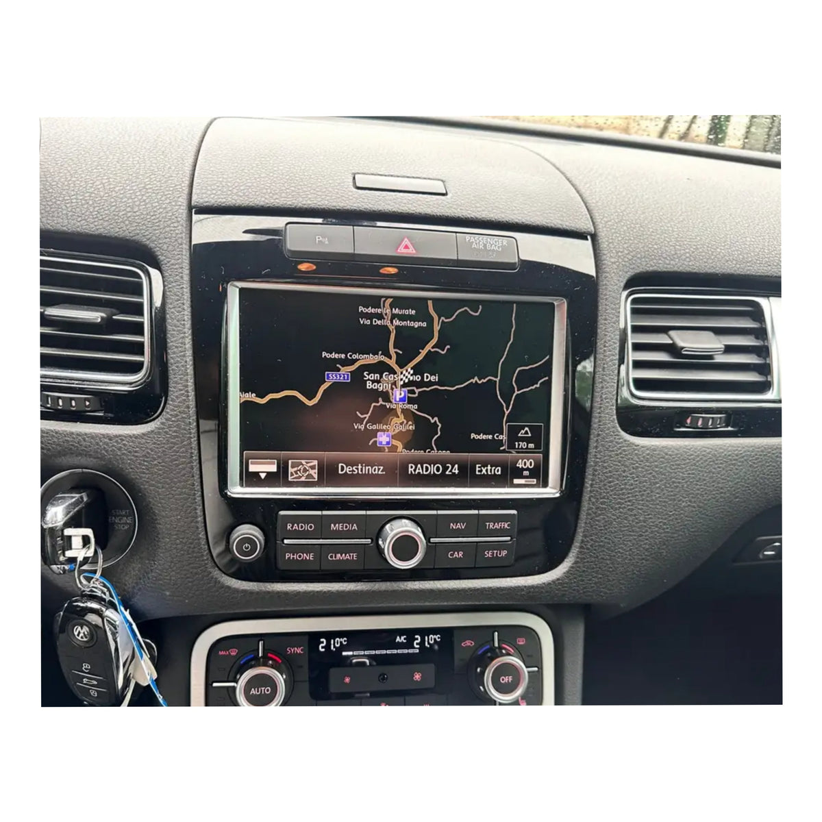 Autoradio per Volkswagen Touareg 7P 9" (2010-2018) Android, Bluetooth, CarPlay, Android Auto, 2GB/4GB/6GB/8GB Ram
