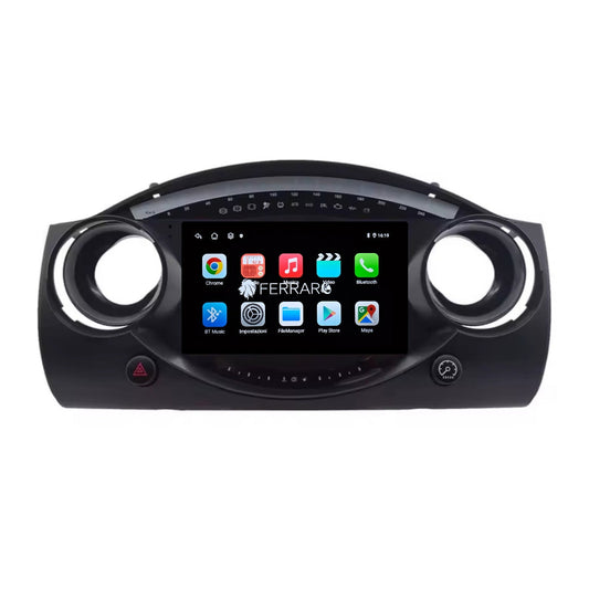 Car radio for Mini Cooper R50, R52, R53 9" (2000-2006) Android, Bluetooth, CarPlay, Android Auto, 2GB/4GB/6GB/8GB Ram