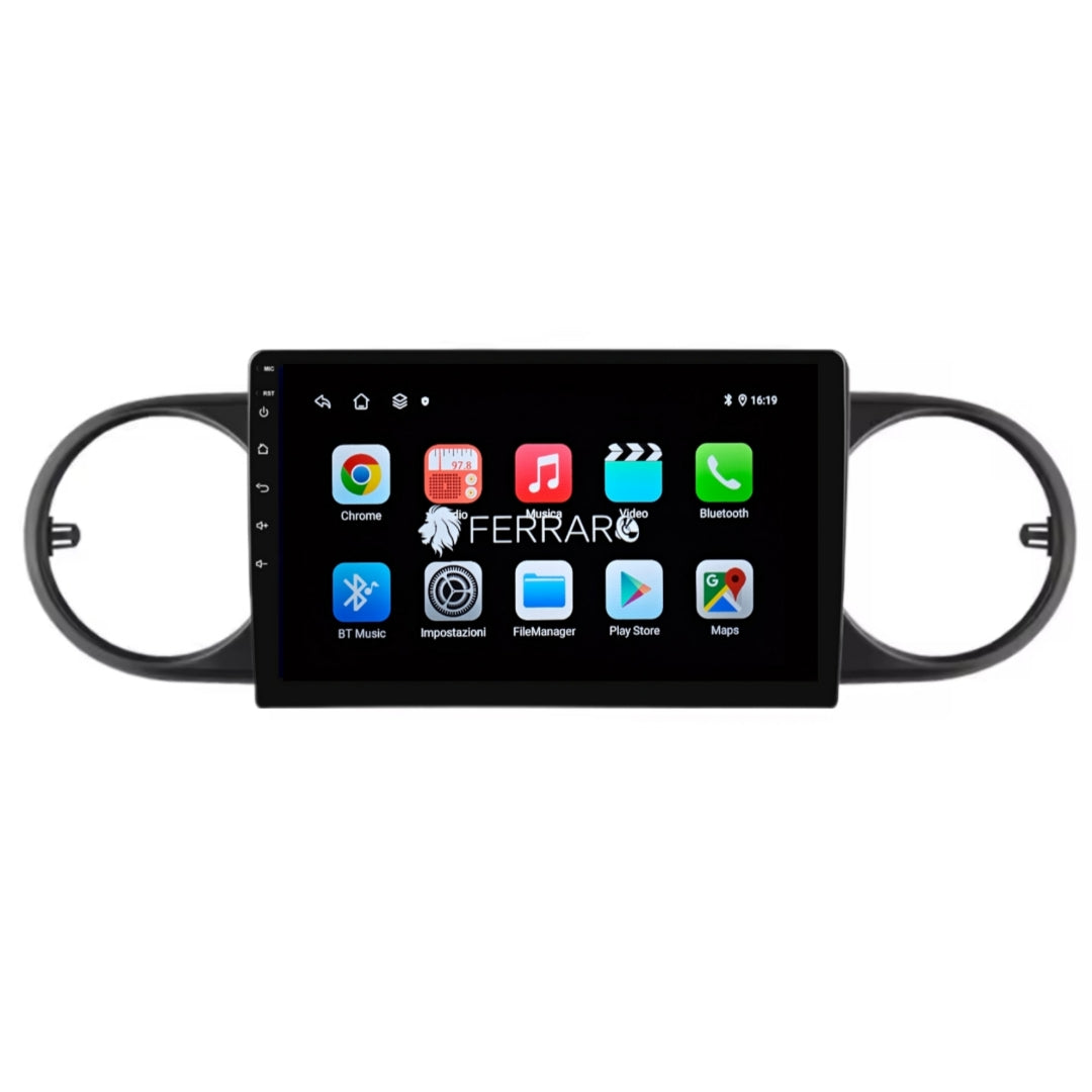Autoradio per Toyota Corolla Rumion, Rukus, Scion E150 9" (2006-2013) Android, Bluetooth, CarPlay, Android Auto, 2GB/4GB/6GB/8GB Ram