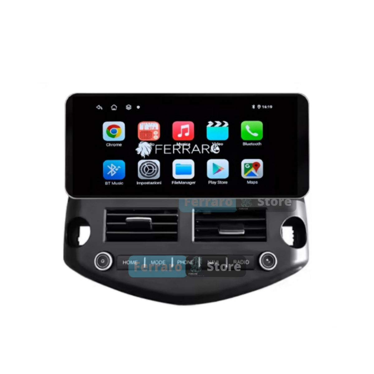 Car Radio for Toyota RAV4 12.3" | 2006-2012 | Android | Bluetooth | CarPlay | Android Auto | 4GB/8GB RAM