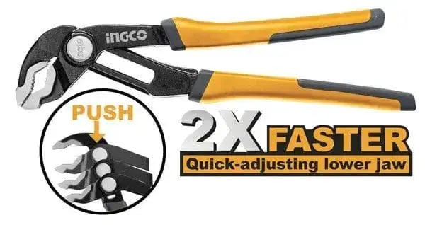 Pinza regolazione rapida 250mm industrial ingco