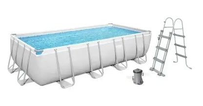Rechteckiger Aufstellpool 488x244x122 cm, 11.532 l