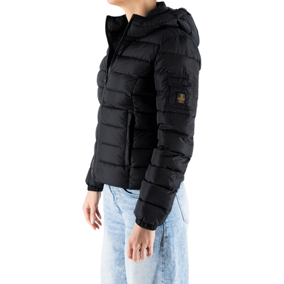 Piumino Donna RefrigiWear Lady Hunter Jacket Nero - Giacca Invernale Imbottita