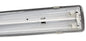 Waterproof batten light for 2x18w tubes