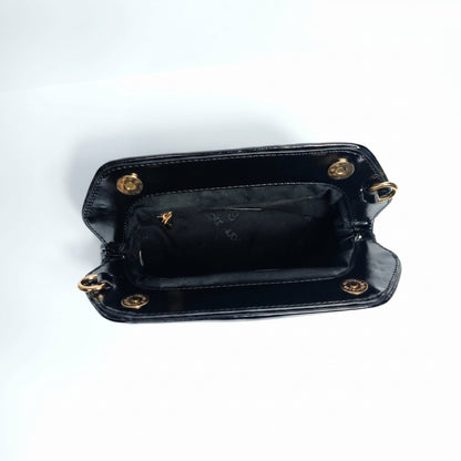 Coconuda Pochette Drappeggiata con Chiusura a Clip