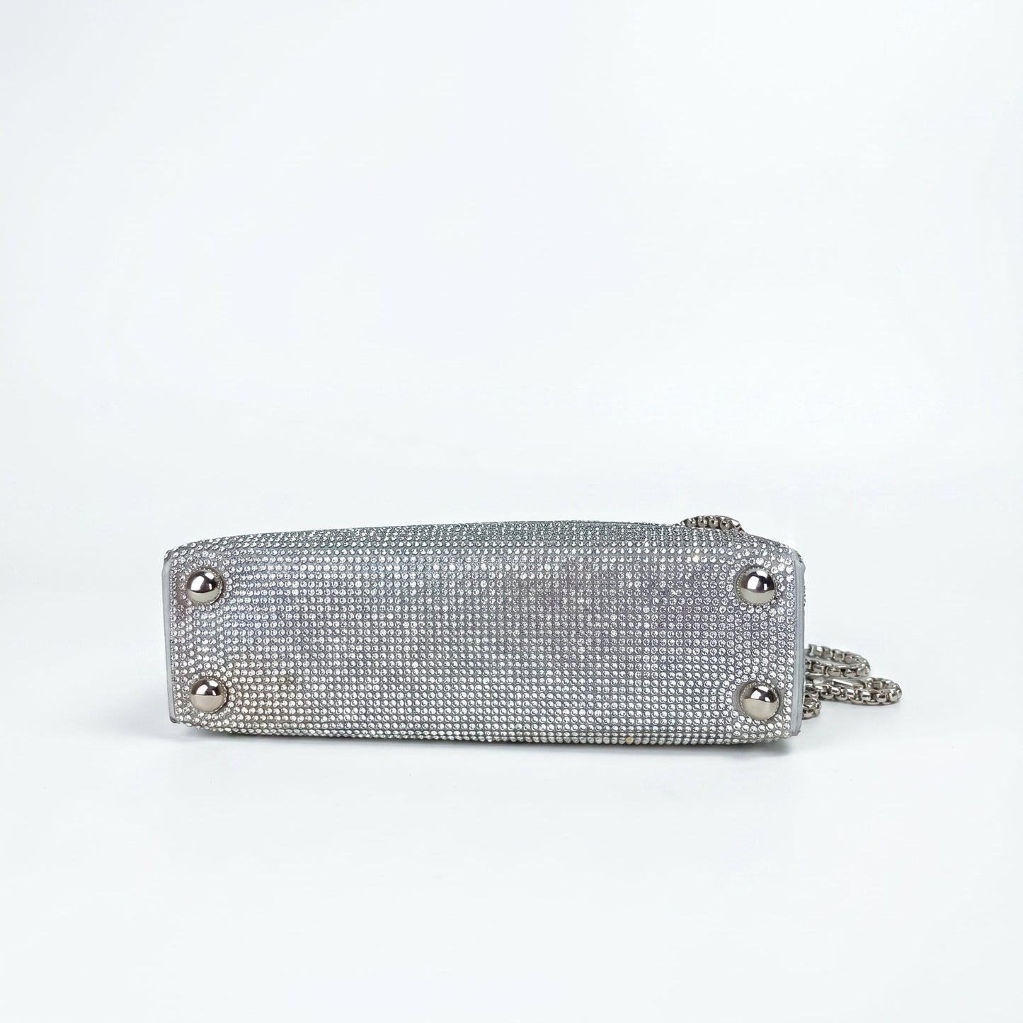 Stile Donna Bags - Pochette con Strass Decorativi