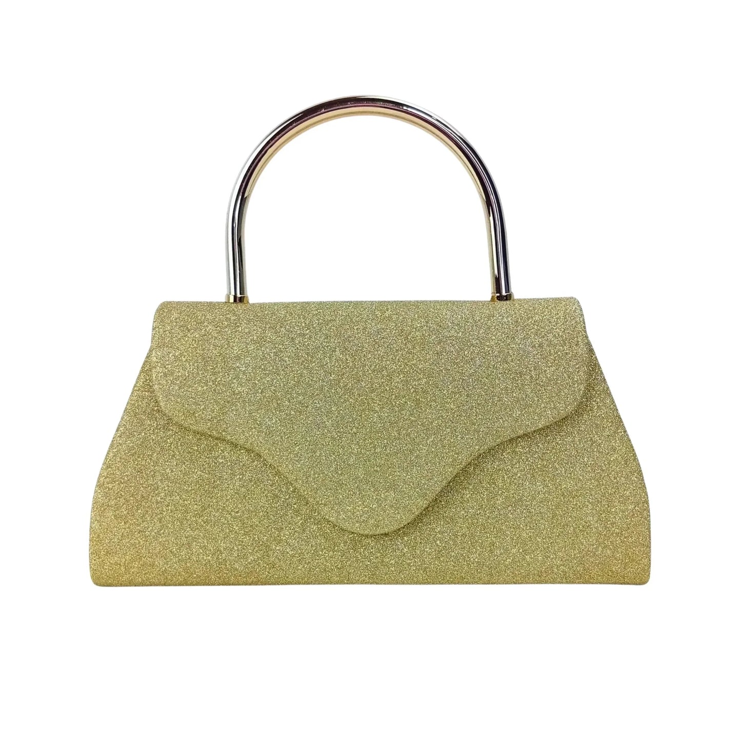 Stile Donna Bags - Pochette da Sera Glitter Oro