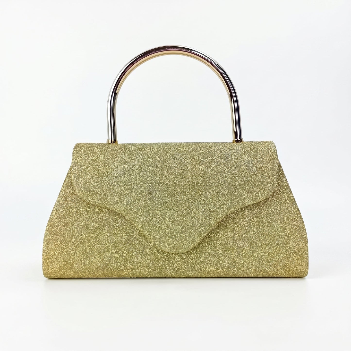 Stile Donna Bags - Pochette da Sera Glitter Oro