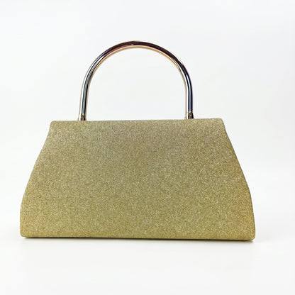 Stile Donna Bags - Pochette da Sera Glitter Oro