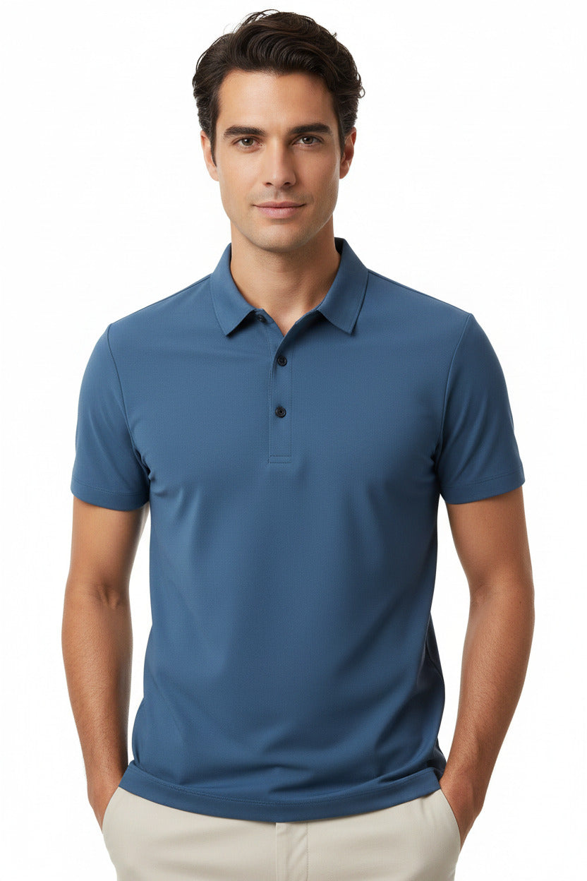 Polo estiva Uomo Leggera – Maglia Maniche Corte Casual Estiva