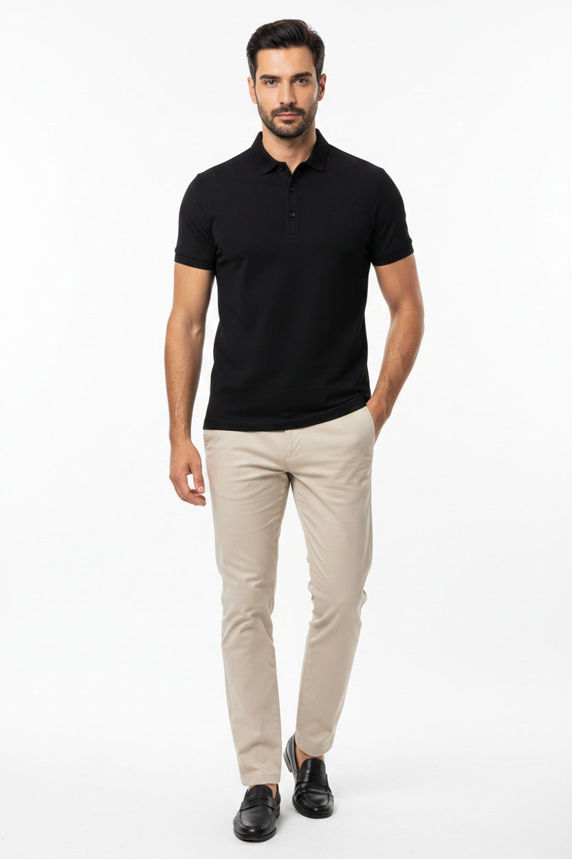 Polo estiva Uomo Leggera – Maglia Maniche Corte Casual Estiva