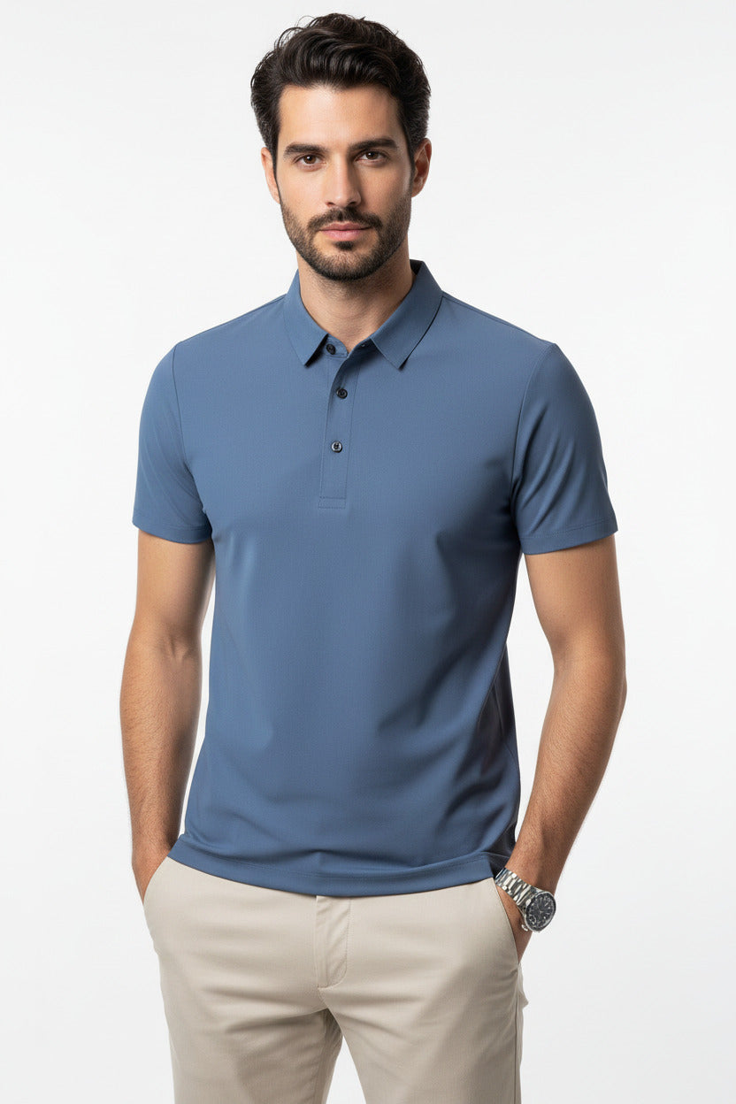 Polo estiva Uomo Leggera – Maglia Maniche Corte Casual Estiva