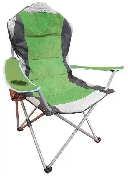 Poltrona chiudibile "camping" verde