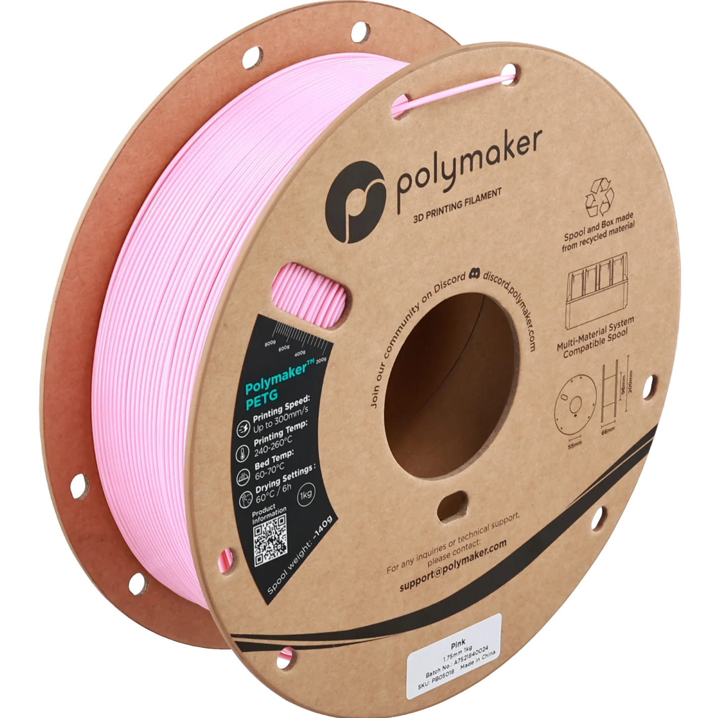 POLYMAKER PETG 1.75mm 1kg