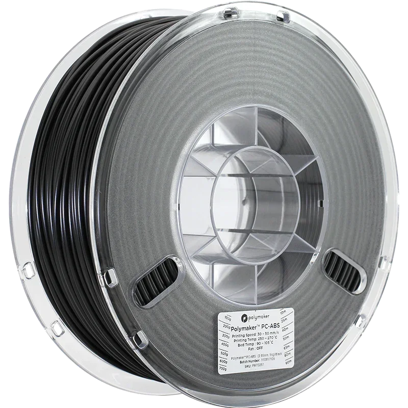Filamento POLYMAKER PC-ABS 1.75mm / 2.85mm 1kg