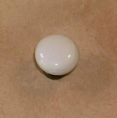 Pomolo ceramica bianco mm.26