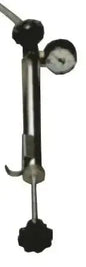Pump with pressure gauge for float