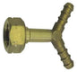 LPG rubber hose for 2-outlet left-hand cylinder connection