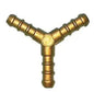 LPG rubber hose holder, 3-way, 120 g.d.10