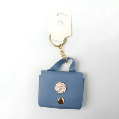 Stile Donna Bags - Portachiavi Portamonete Floreale
