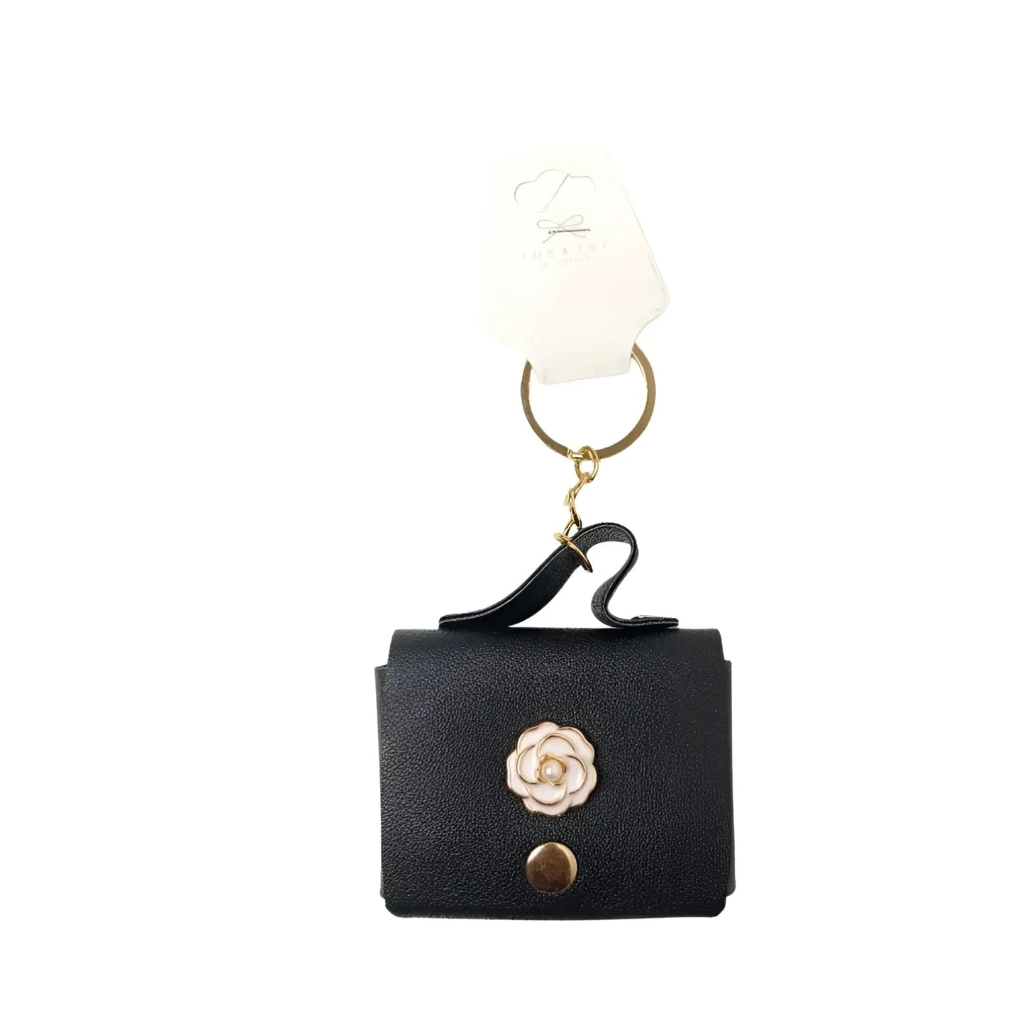 Stile Donna Bags - Portachiavi Portamonete Floreale