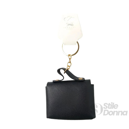 Stile Donna Bags - Portachiavi Portamonete Floreale
