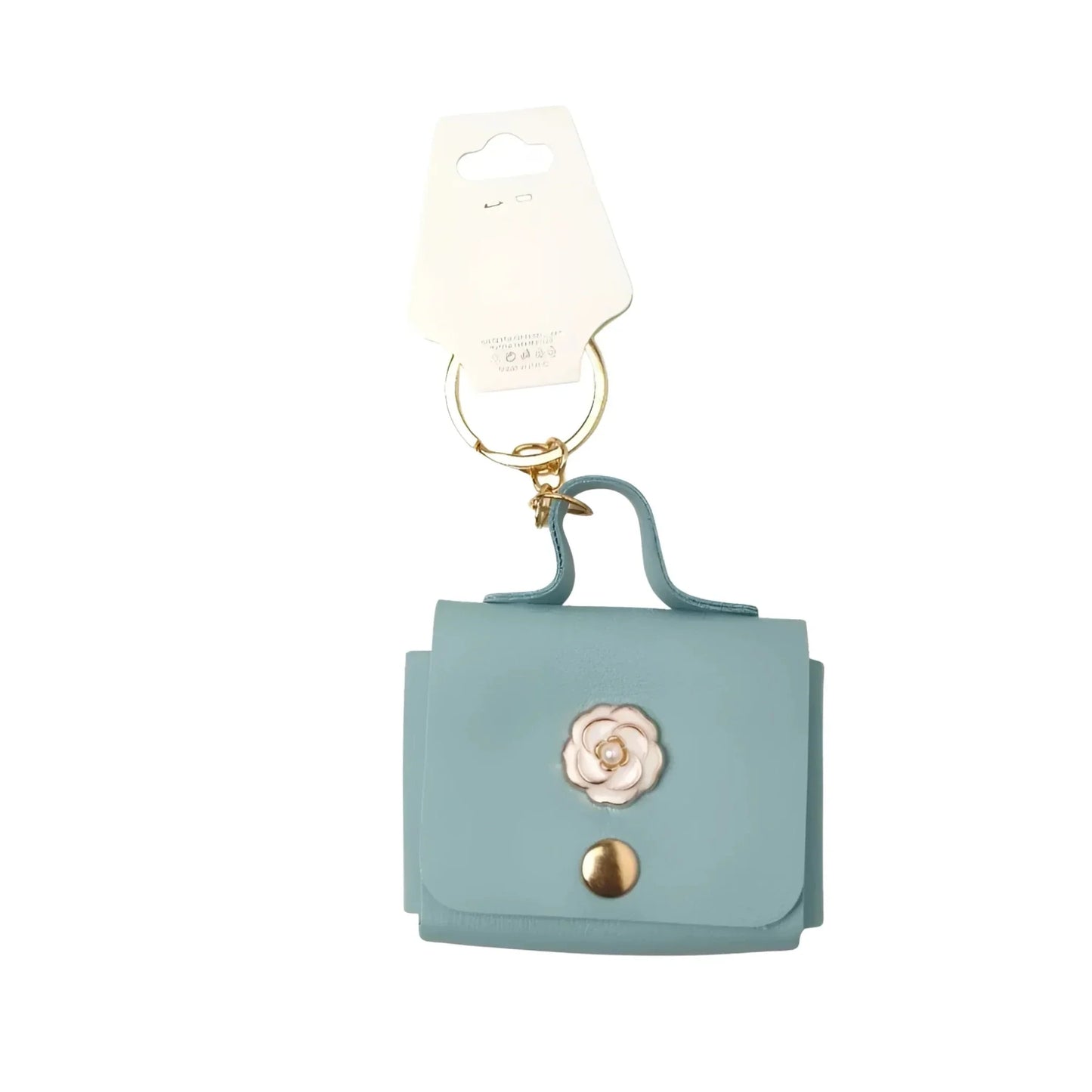 Stile Donna Bags - Portachiavi Portamonete Floreale