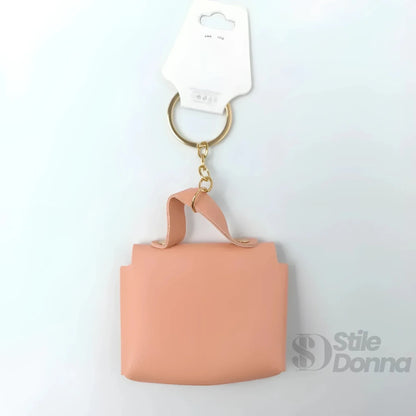 Stile Donna Bags - Portachiavi Portamonete Floreale