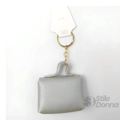 Stile Donna Bags - Portachiavi Portamonete Floreale