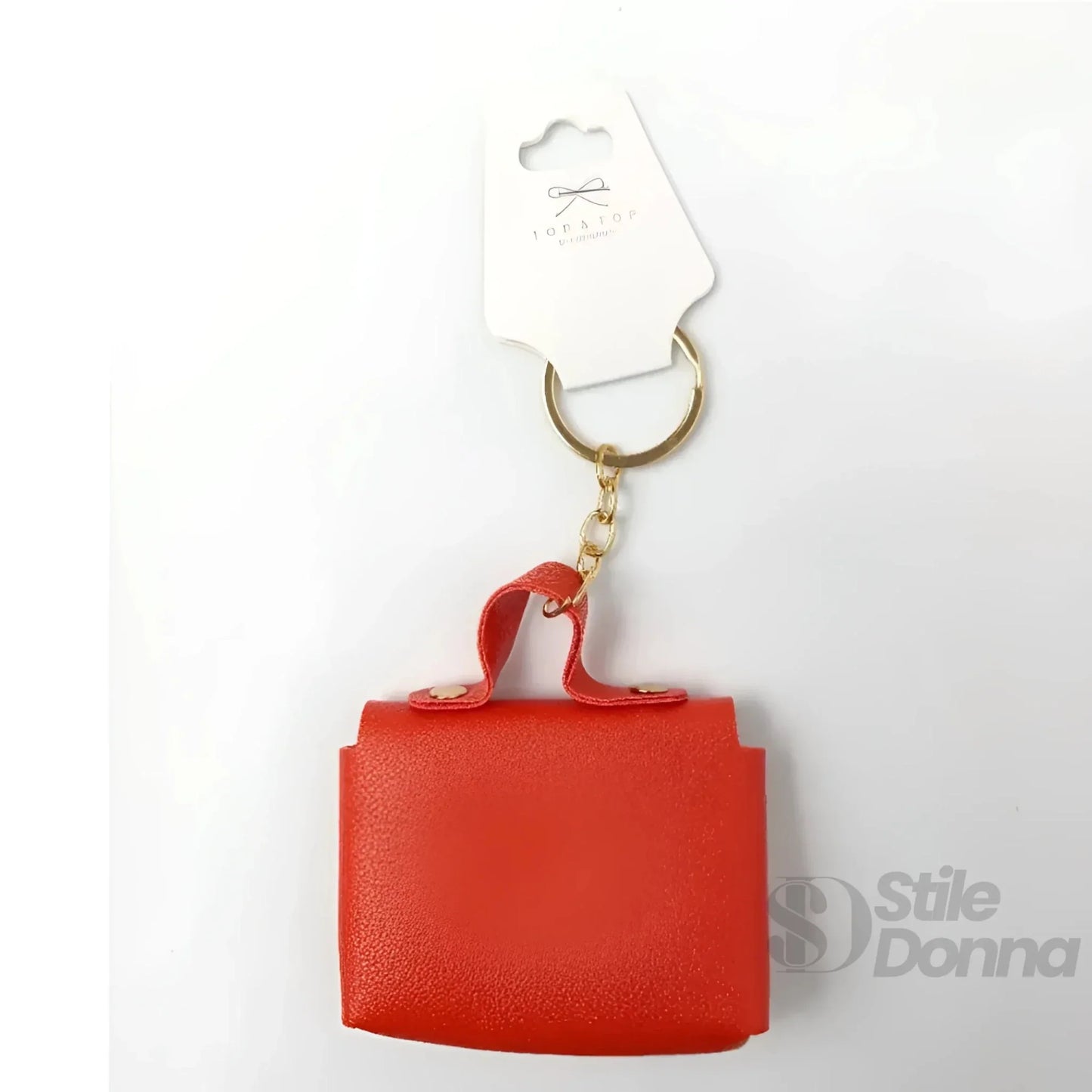 Stile Donna Bags - Portachiavi Portamonete Floreale