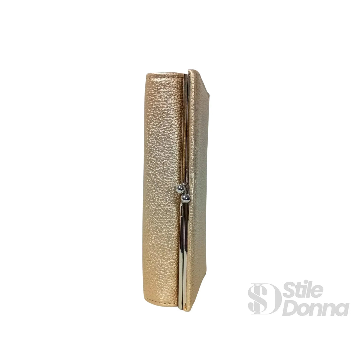 Stile Donna Bags - Faux Leather Wallet with Compartments