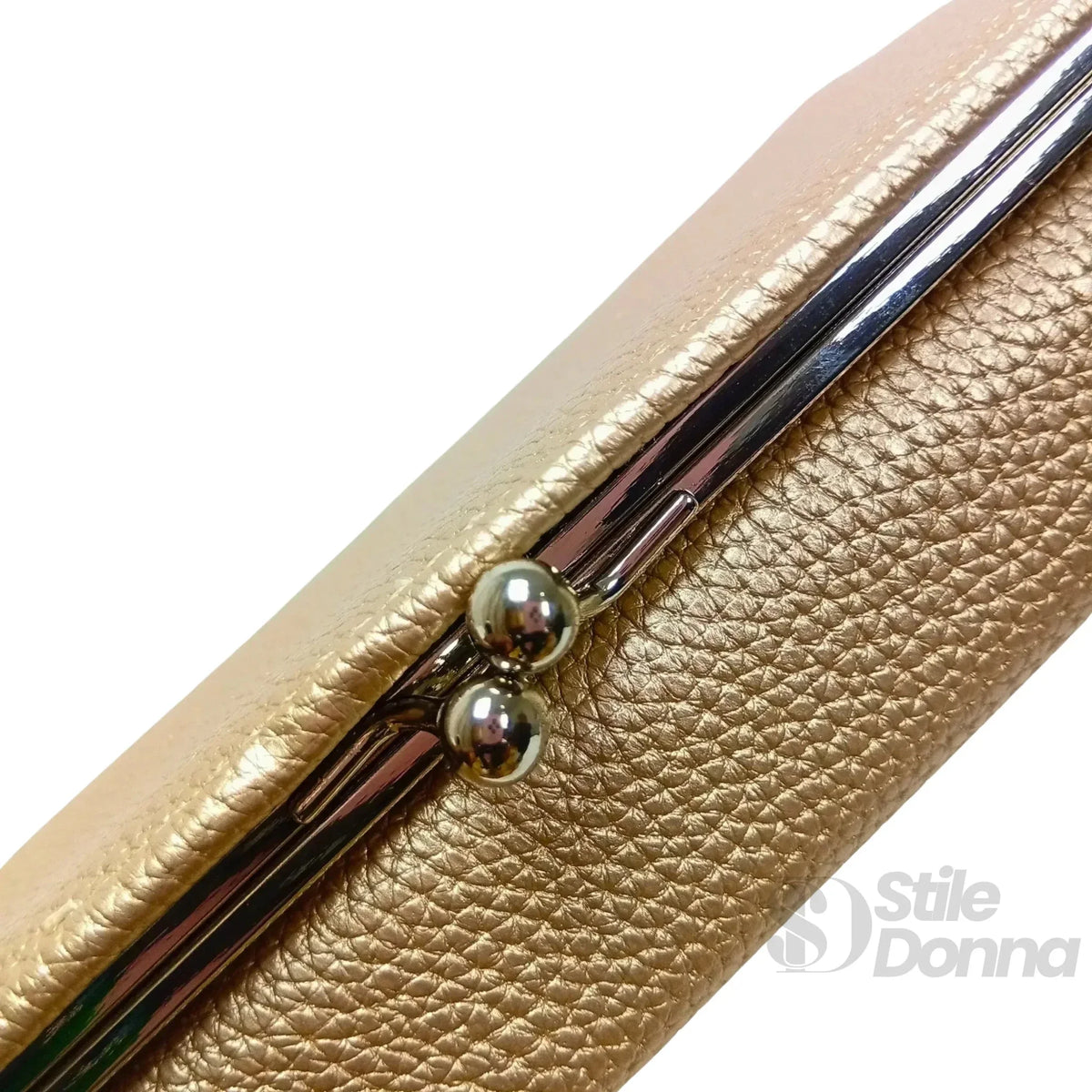 Stile Donna Bags - Faux Leather Wallet with Compartments