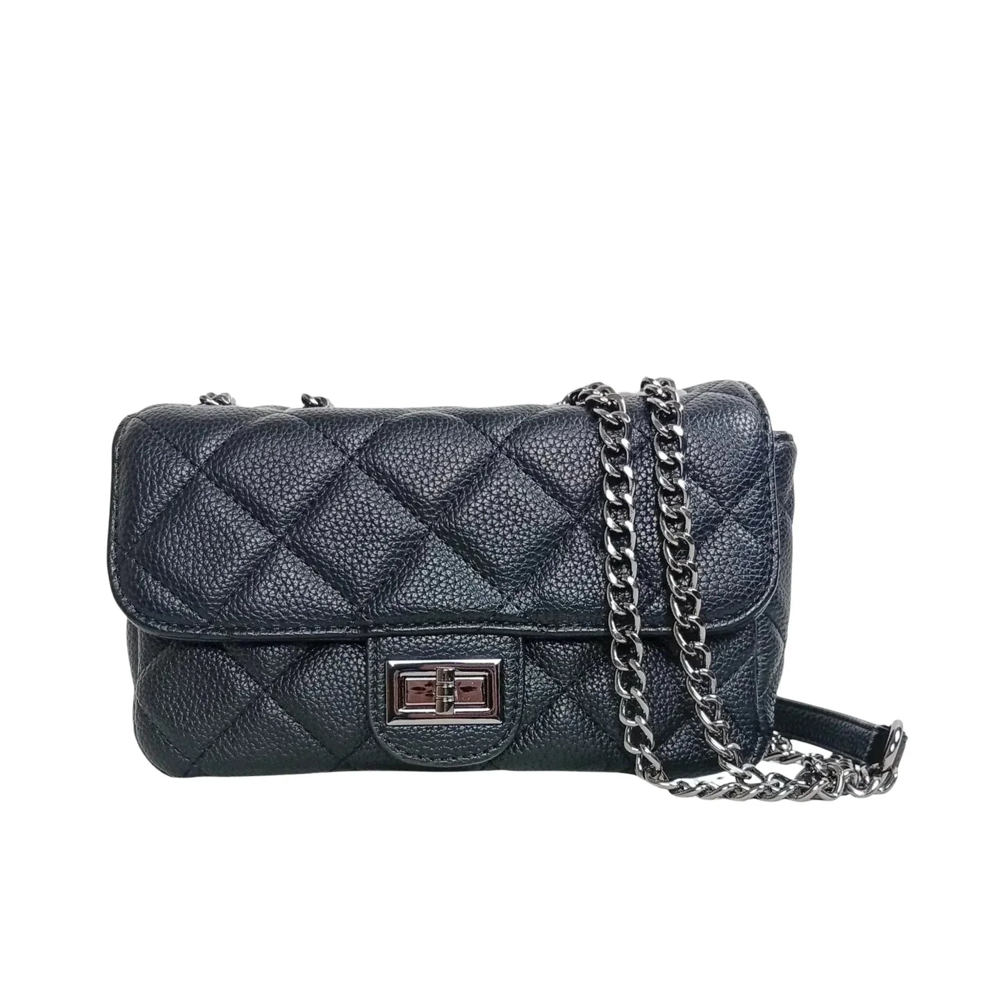 Stile Donna Bags - Pouch Clutch in Ecopelle con Catena