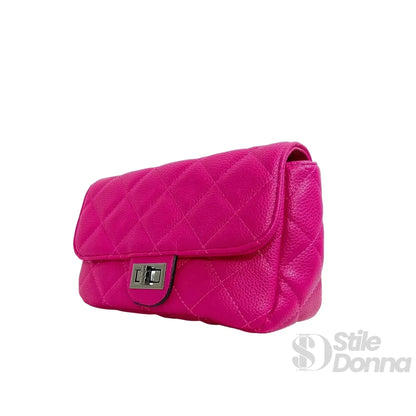 Stile Donna Bags - Pouch Clutch in Ecopelle con Catena