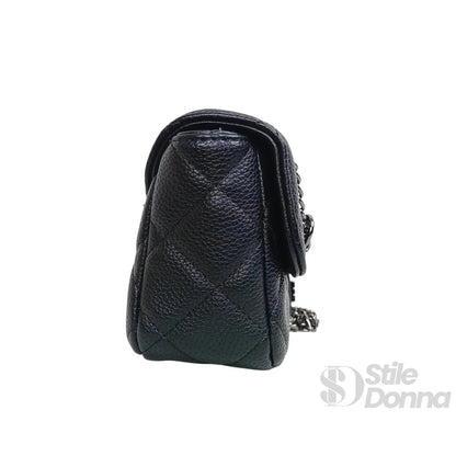 Stile Donna Bags - Pouch Clutch in Ecopelle con Catena