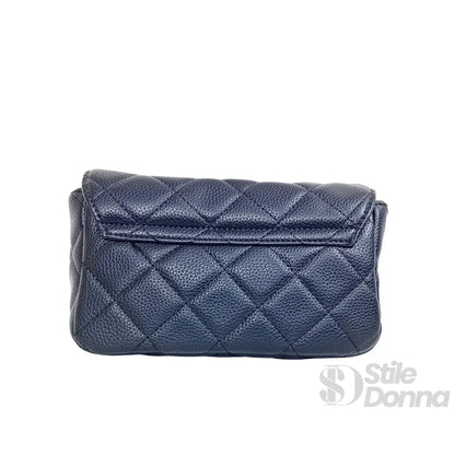 Stile Donna Bags - Pouch Clutch in Ecopelle con Catena