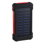 20,000 mAh Solar Power Bank - Dual USB Port for Emergencies and Trekking