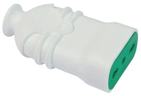 Presa mobile antischiacc.16a bianco
