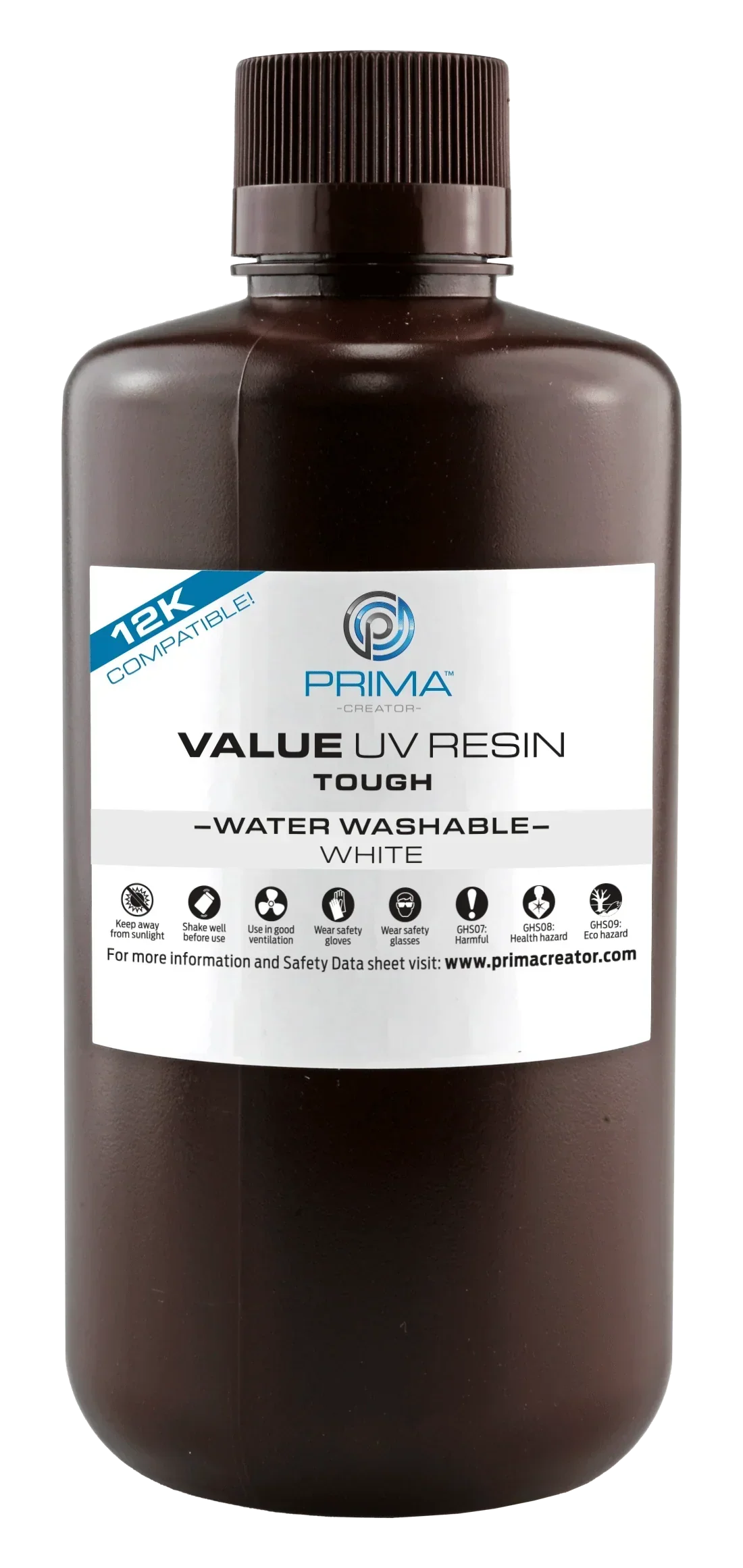 PrimaCreator Value Tough (ABS Like) Water Washable UV Resin - 1L