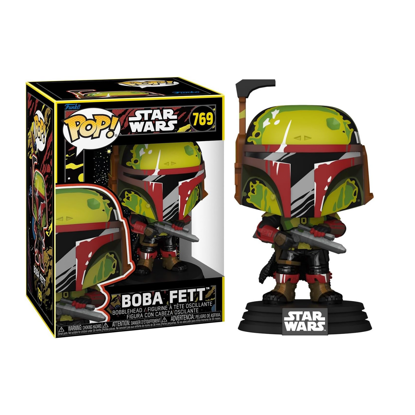 Funko Pop ! Movies - Star Wars (769) Boba Fett (Retro) Figure PREORDER