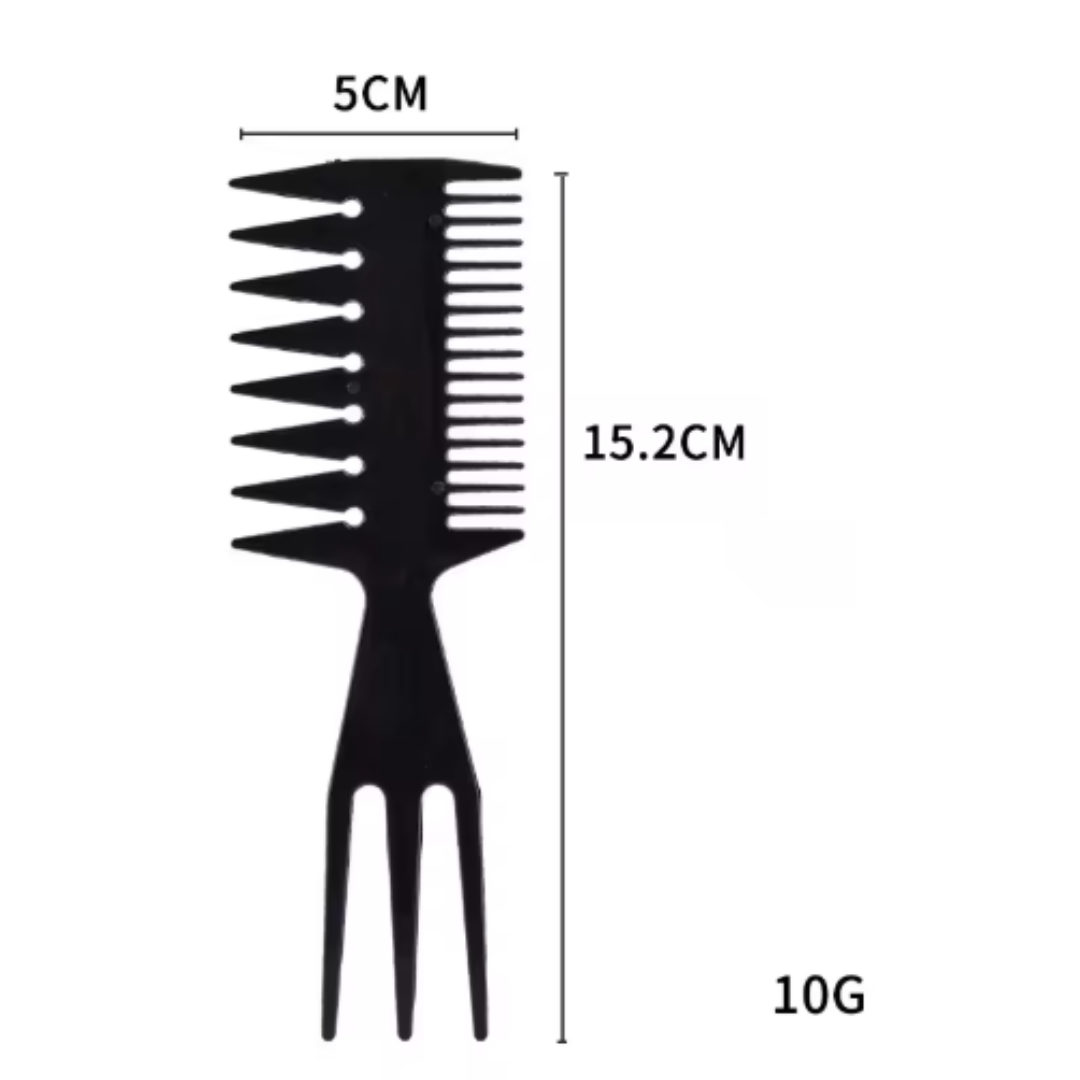 PROFESSIONAL TOOTHED COMB 5x15CM