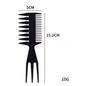 PROFESSIONAL TOOTHED COMB 5x15CM