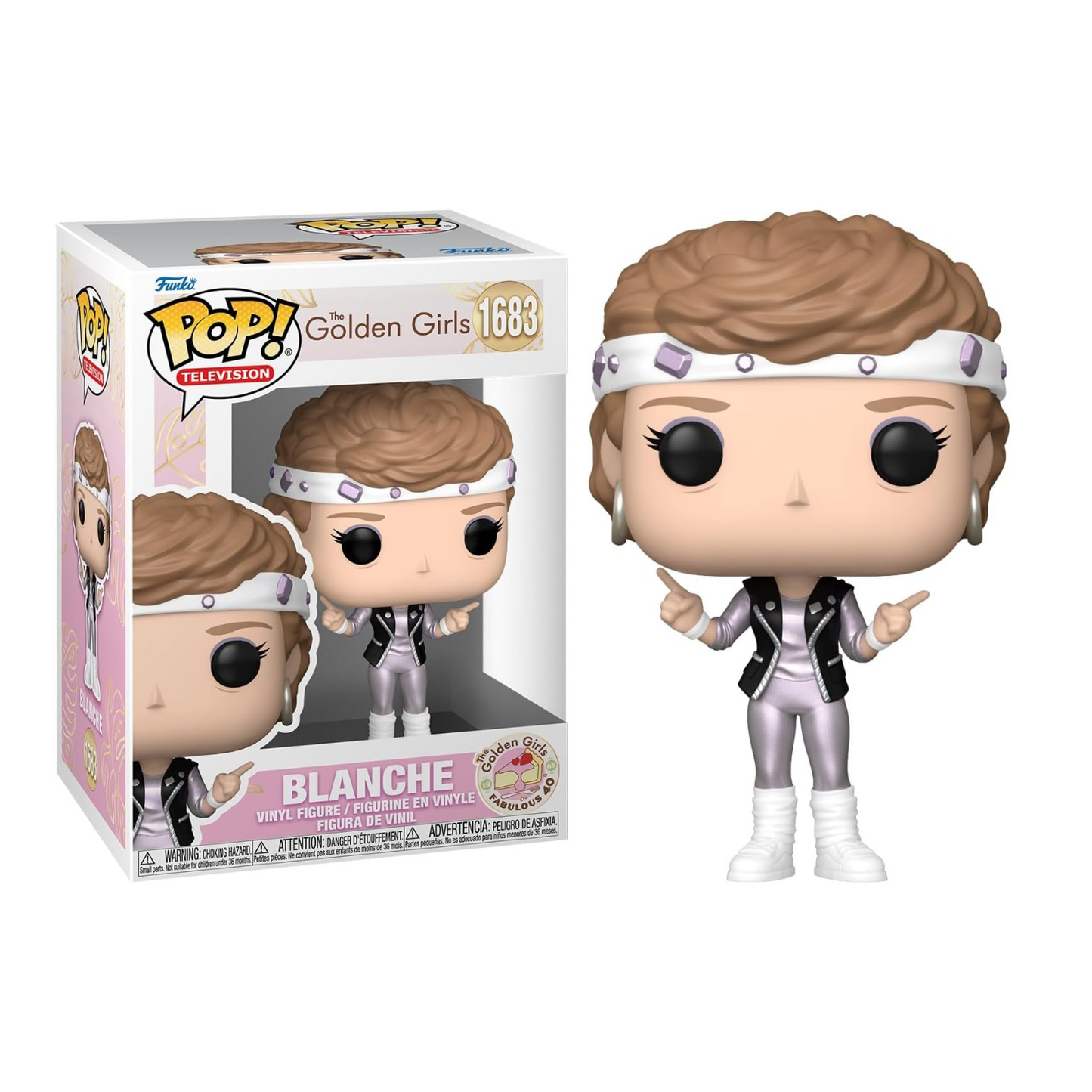 Funko Pop! Television – Die Golden Girls (1683) Blanche Vinylfigur 9cm