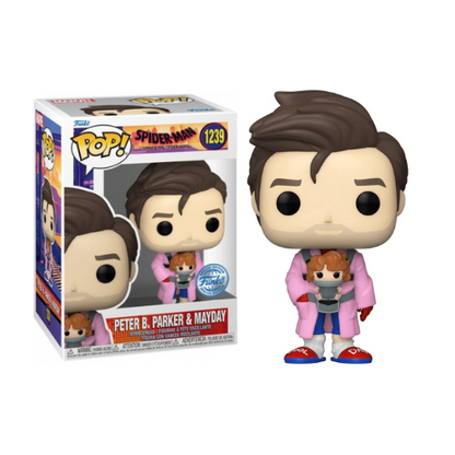 Funko Pop! Marvel - Across The Spider-Verse (1239) Peter B. Parker & Mayday 9cm