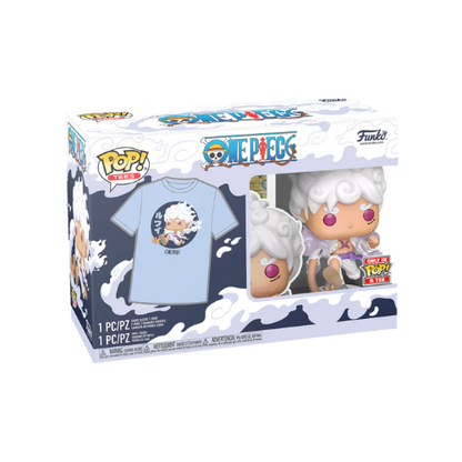 Funko Pop & Tee - One Piece Luffy Gear Five - Figure + T-Shirt Fifth Gear OP (L)