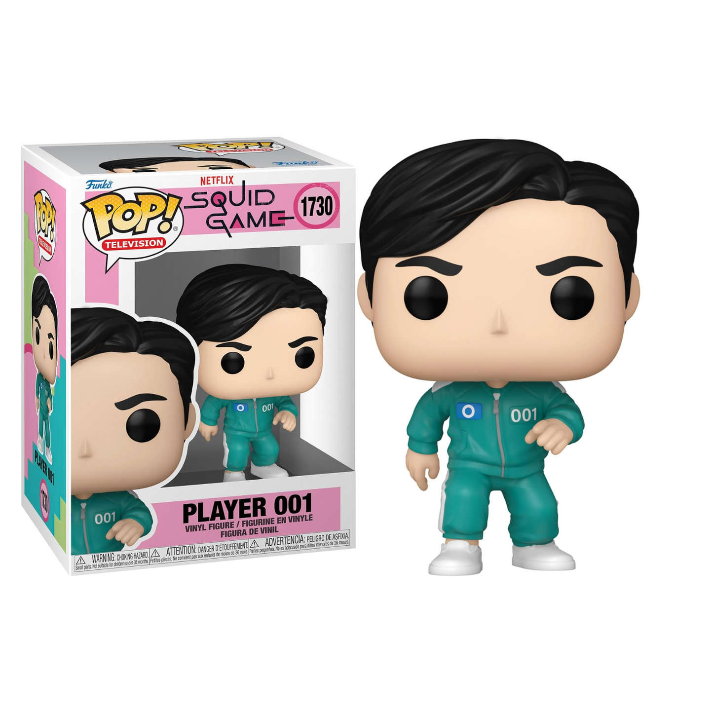 Funko Pop! Television – Squid Game – (1730) Spieler 001 Vinylfigur 9cm