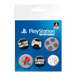 Abystyle Playstation Button Badges Set 6 Playstation Logo Pins